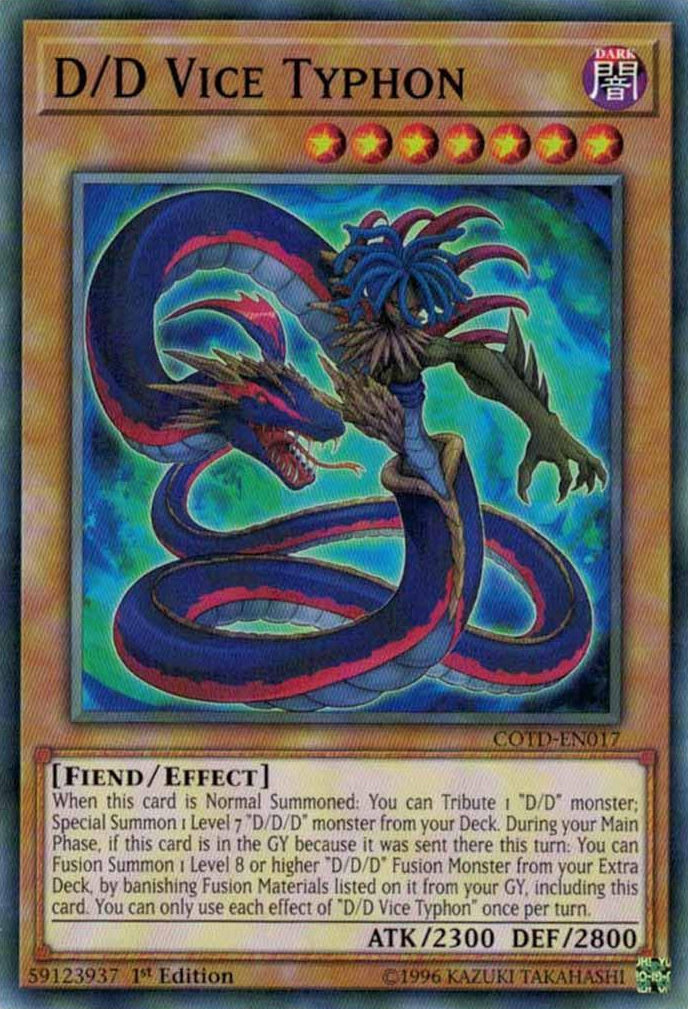 D/D Vice Typhon [COTD-EN017] Common | Devastation Store