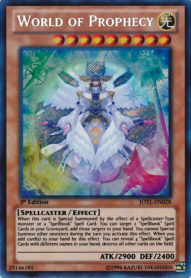 World of Prophecy [JOTL-EN028] Secret Rare | Devastation Store