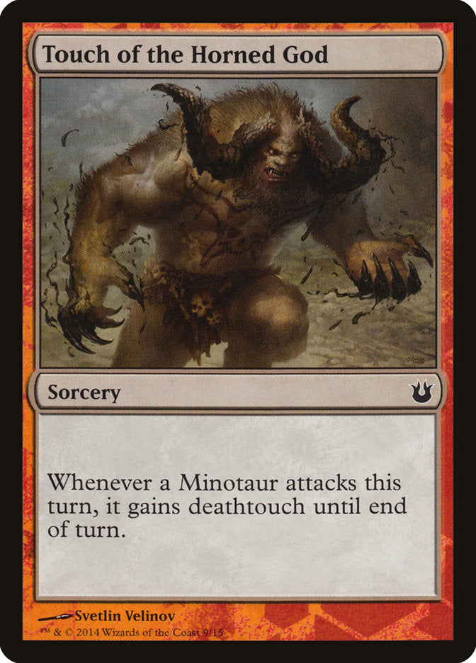 Touch of the Horned God [Born of the Gods Battle the Horde] | Devastation Store