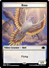 Elephant // Bird Double-Sided Token [Dominaria Remastered Tokens] | Devastation Store