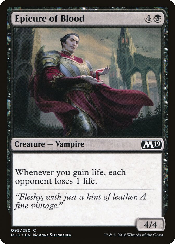Epicure of Blood [Core Set 2019] - Devastation Store | Devastation Store