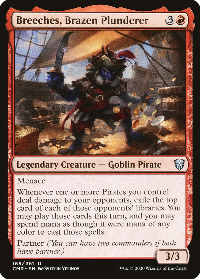 Breeches, Brazen Plunderer [Commander Legends] | Devastation Store