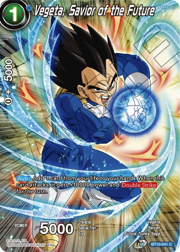 Vegeta, Savior of the Future (BT10-041) [Theme Selection: History of Vegeta] | Devastation Store