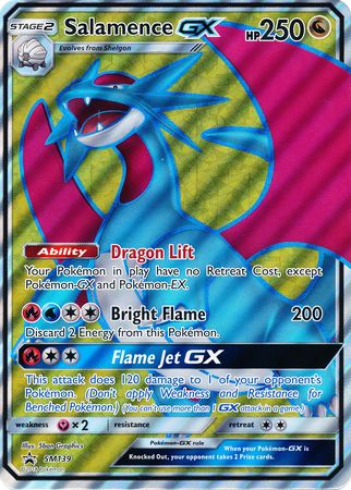 Salamence GX (SM139) (Jumbo Card) [Sun & Moon: Black Star Promos] | Devastation Store