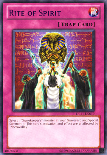 Rite of Spirit (Blue) [DL11-EN019] Rare | Devastation Store
