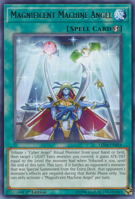 Magnificent Machine Angel [LED4-EN016] Rare | Devastation Store