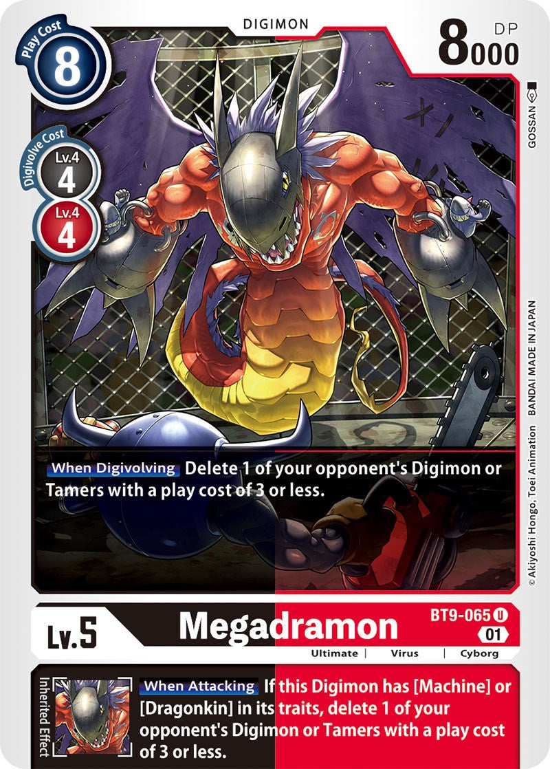 Megadramon [BT9-065] [X Record] | Devastation Store