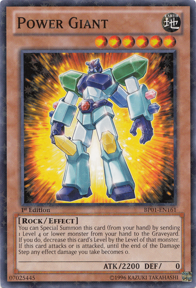 Power Giant [BP01-EN161] Starfoil Rare | Devastation Store