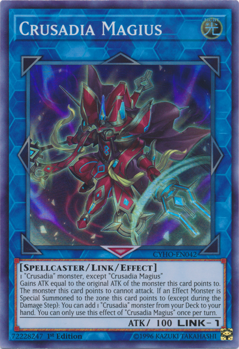 Crusadia Magius [CYHO-EN042] Super Rare | Devastation Store