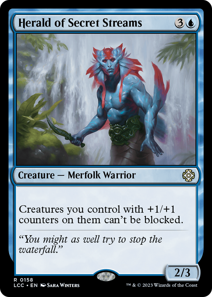 Herald of Secret Streams [The Lost Caverns of Ixalan Commander] | Devastation Store