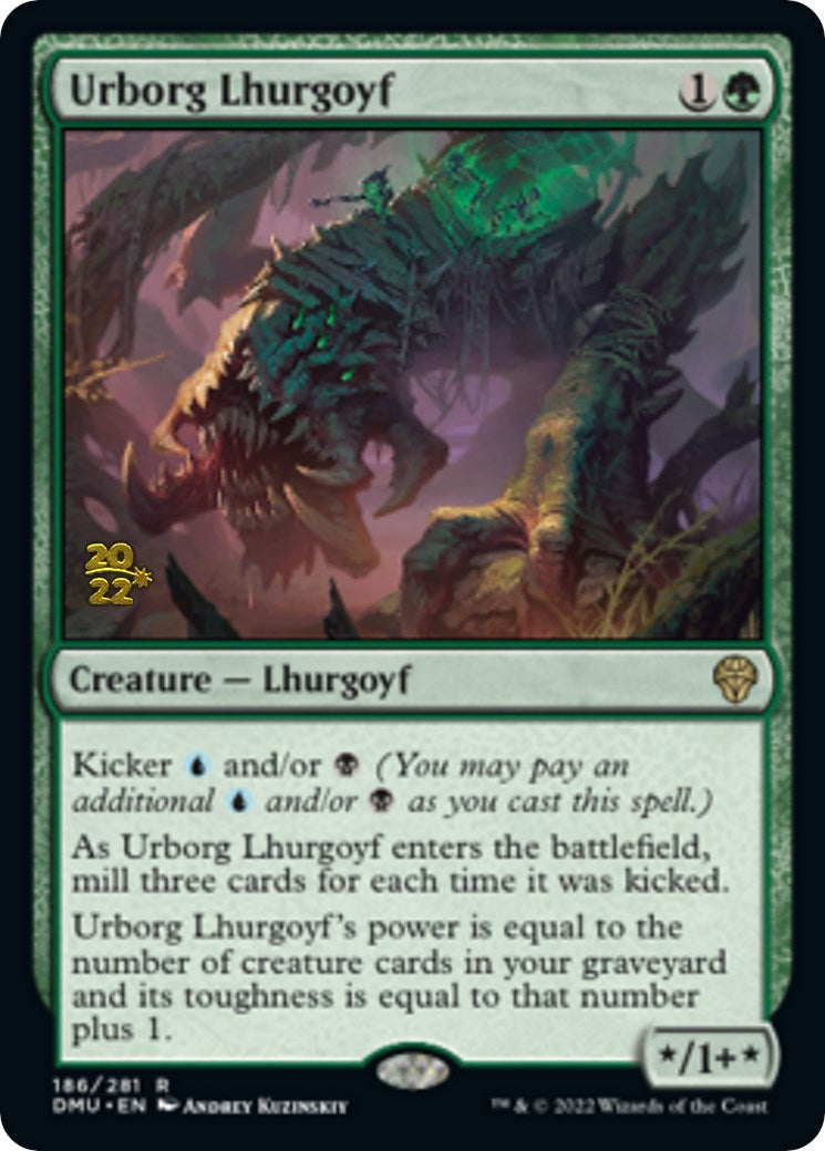 Urborg Lhurgoyf [Dominaria United Prerelease Promos] | Devastation Store