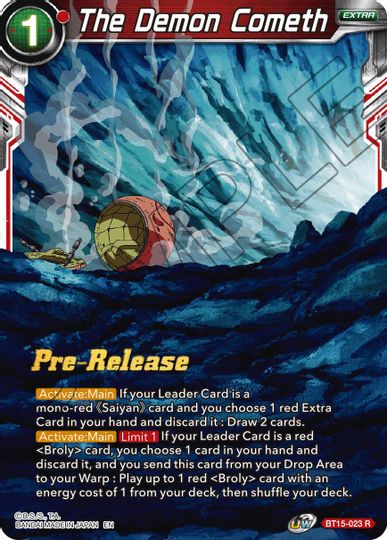 The Demon Cometh (BT15-023) [Saiyan Showdown Prerelease Promos] | Devastation Store