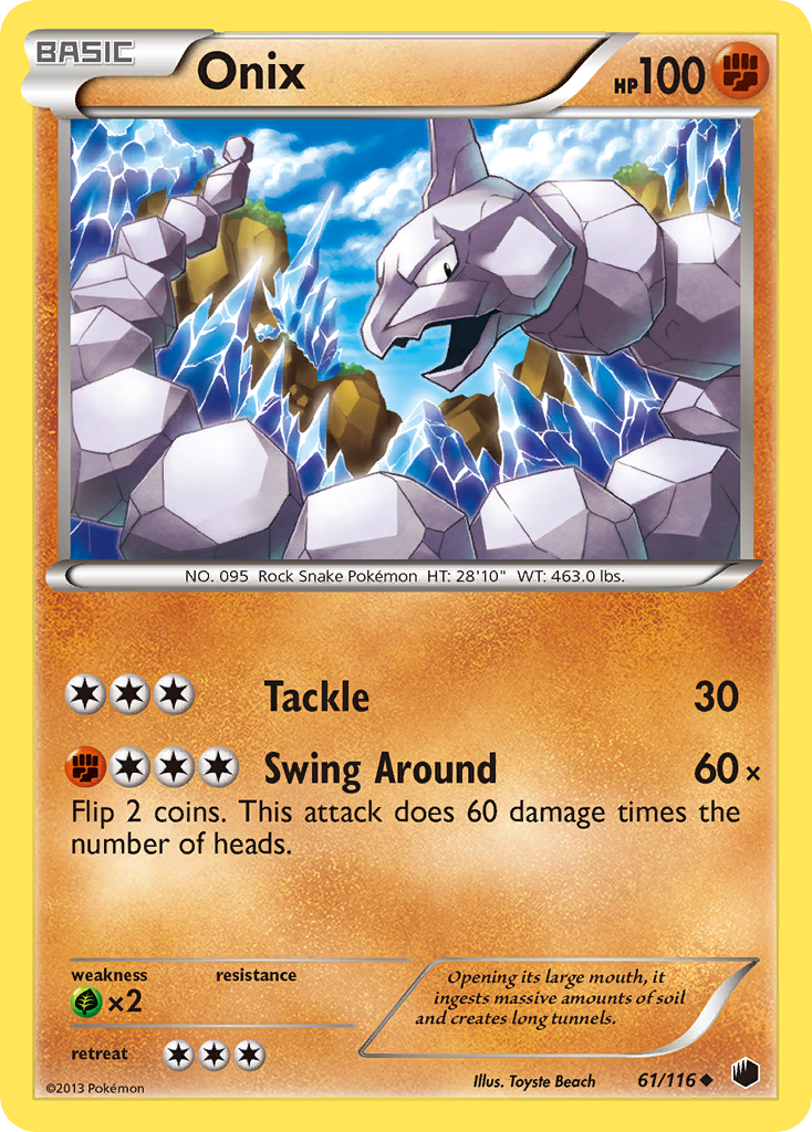 Onix (61/116) [Black & White: Plasma Freeze] | Devastation Store