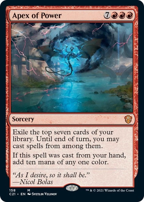 Apex of Power [Commander 2021] | Devastation Store