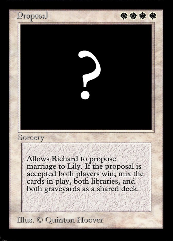 Proposal [Celebration Cards] | Devastation Store