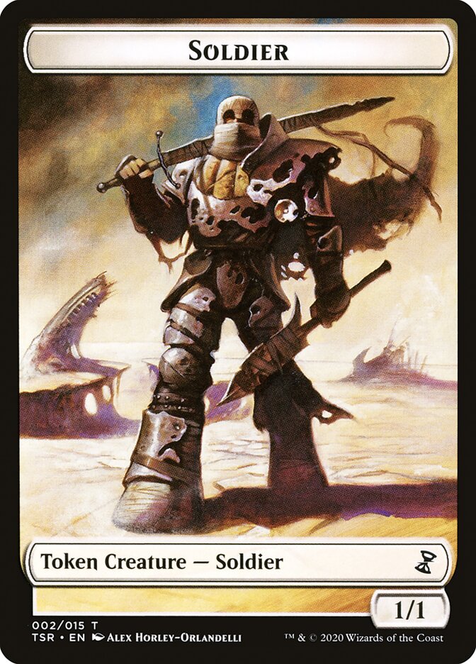 Soldier Token [Time Spiral Remastered Tokens] | Devastation Store