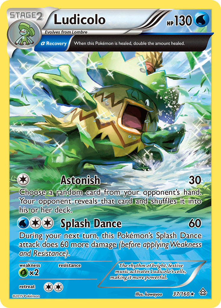 Ludicolo (37/160) [XY: Primal Clash] | Devastation Store