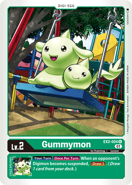 Gummymon [EX2-004] [Digital Hazard] | Devastation Store