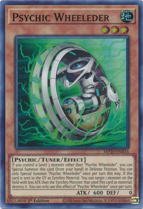 Psychic Wheeleder [MP20-EN014] Ultra Rare | Devastation Store