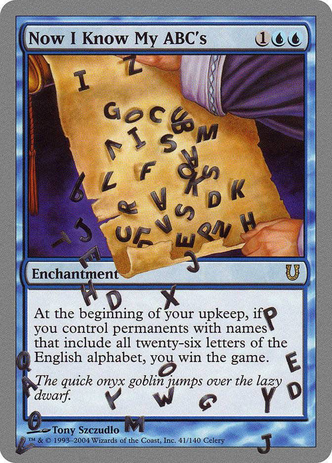 Now I Know My ABC's [Unhinged] | Devastation Store