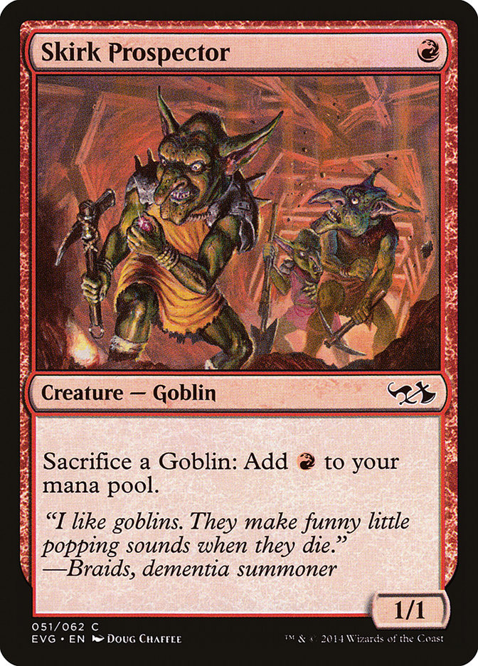 Skirk Prospector (Elves vs. Goblins) [Duel Decks Anthology] | Devastation Store