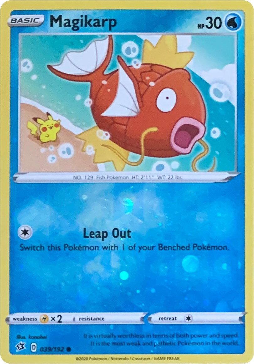 Magikarp (039/192) (Reverse Cosmos Holo) [Sword & Shield: Rebel Clash] | Devastation Store