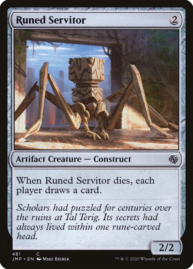 Runed Servitor [Jumpstart] | Devastation Store