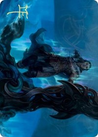 Cosima, God of the Voyage Art Card (Gold-Stamped Signature) [Kaldheim: Art Series] | Devastation Store