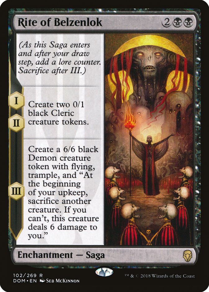 Rite of Belzenlok [Dominaria] - Devastation Store | Devastation Store