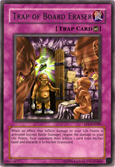 Trap of Board Eraser [TP5-EN009] Rare | Devastation Store