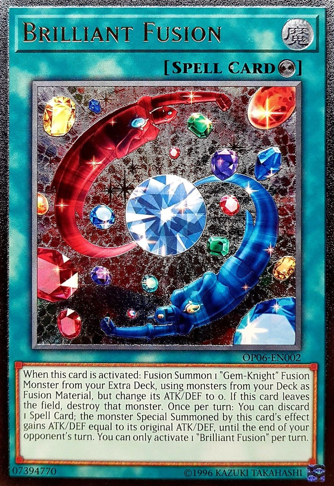 Brilliant Fusion [OP06-EN002] Ultimate Rare | Devastation Store