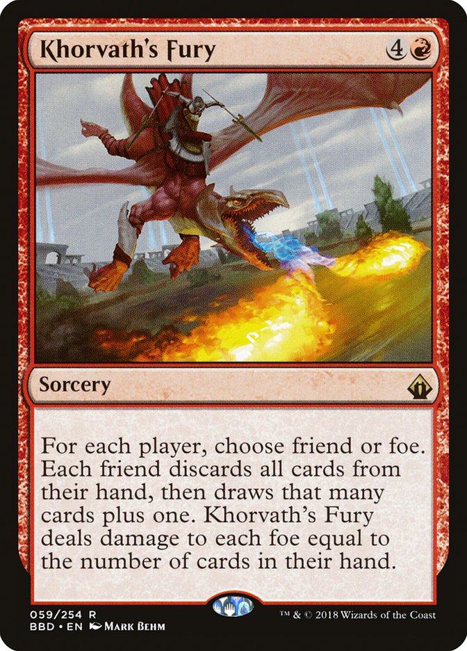 Khorvath's Fury [Battlebond] - Devastation Store | Devastation Store