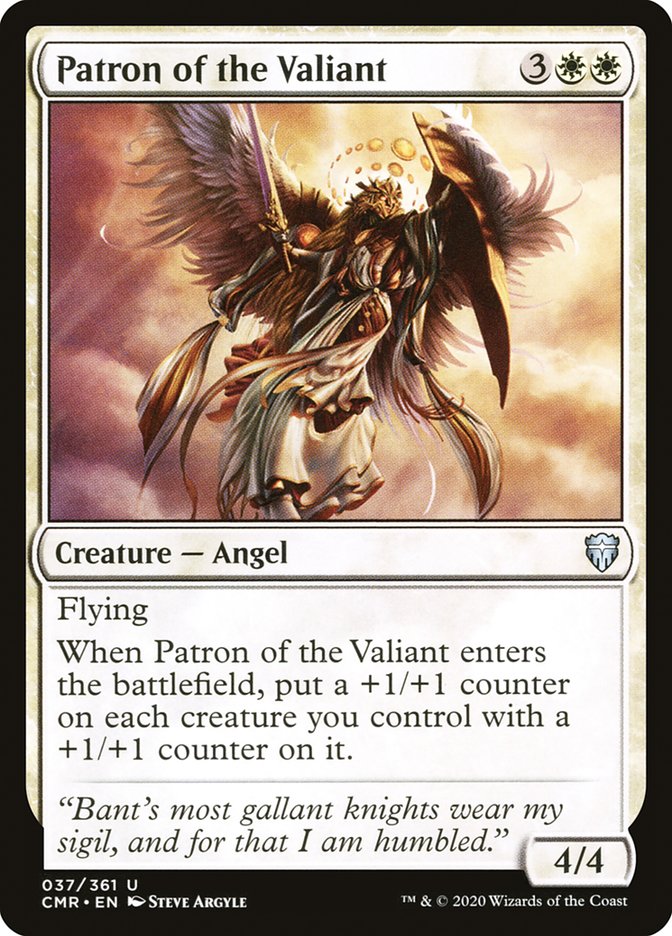 Patron of the Valiant [Commander Legends] | Devastation Store