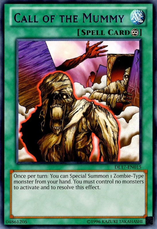 Call of the Mummy (Purple) [DL17-EN015] Rare | Devastation Store