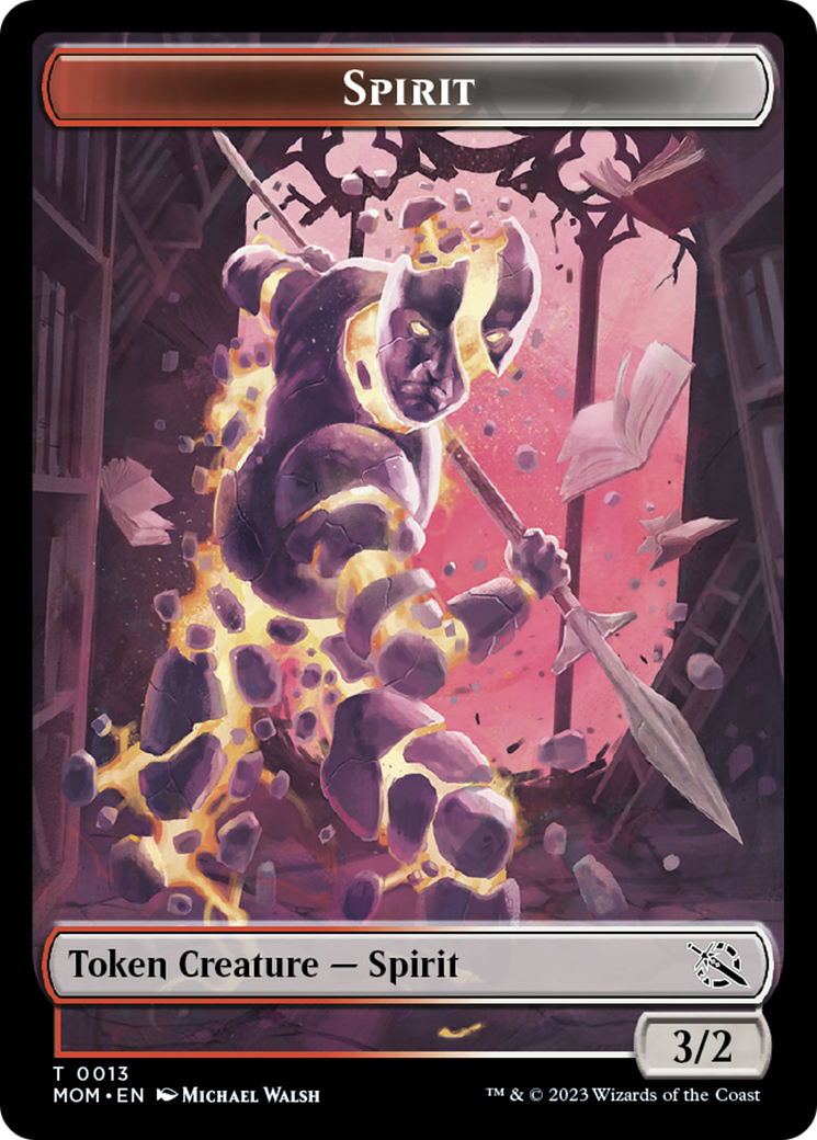 First Mate Ragavan // Spirit (13) Double-Sided Token [March of the Machine Tokens] | Devastation Store