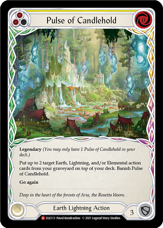 Pulse of Candlehold [ELE113] (Tales of Aria)  1st Edition Normal | Devastation Store