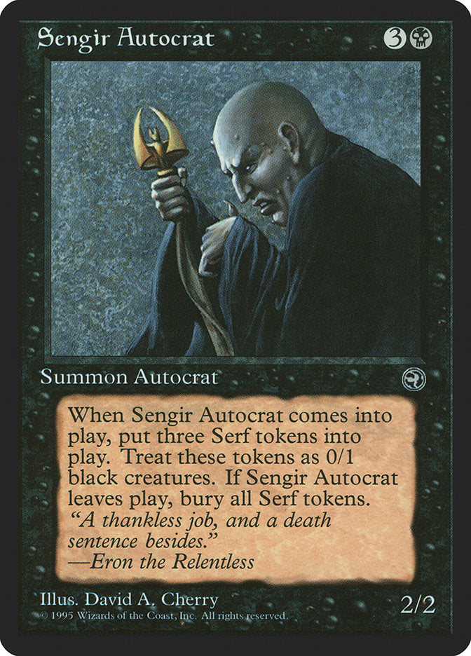 Sengir Autocrat [Homelands] - Devastation Store | Devastation Store