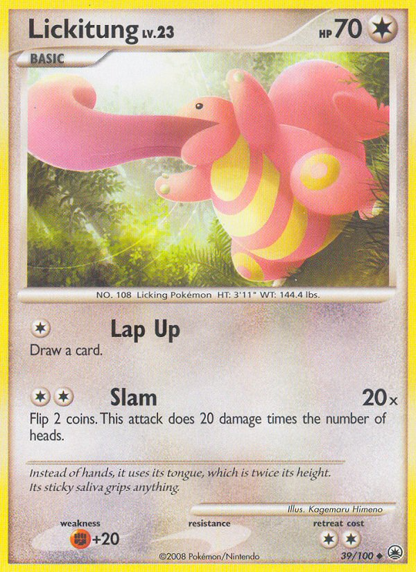 Lickitung (39/100) [Diamond & Pearl: Majestic Dawn] | Devastation Store