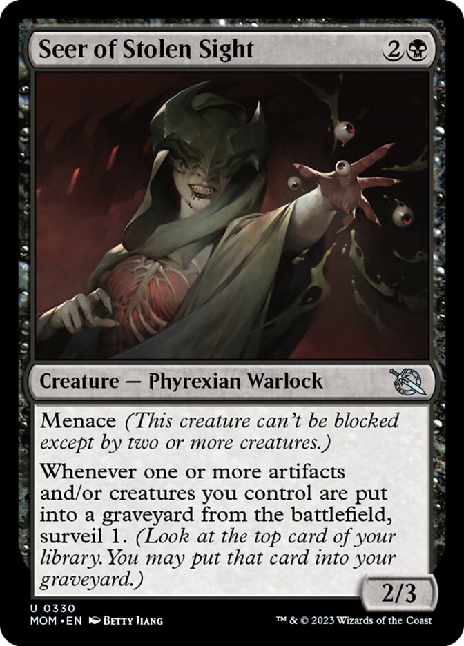 Seer of Stolen Sight [March of the Machine] | Devastation Store