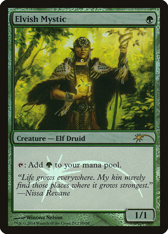 Elvish Mystic [Friday Night Magic 2014] | Devastation Store