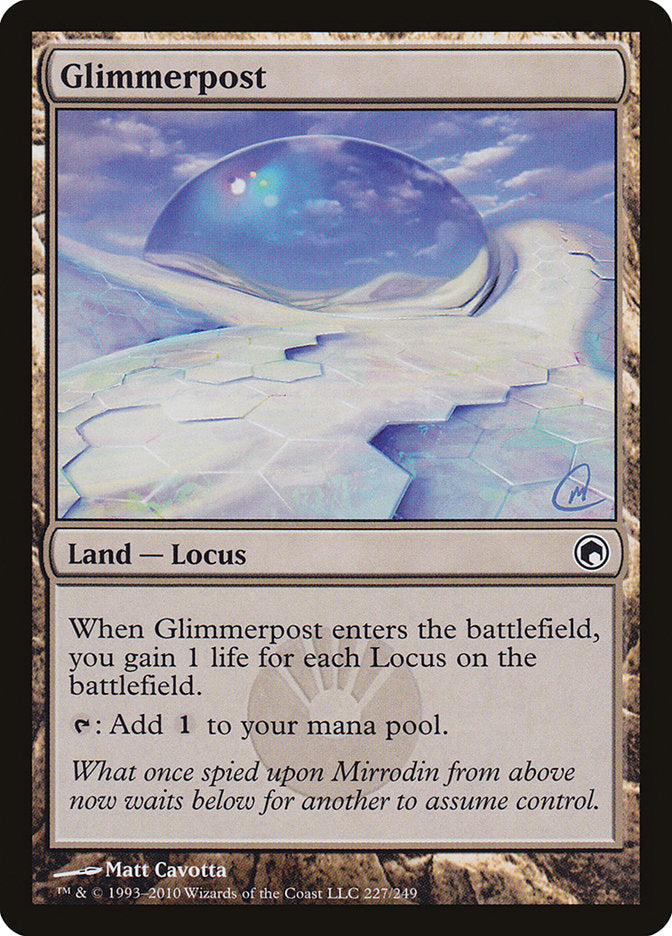 Glimmerpost [Scars of Mirrodin] - Devastation Store | Devastation Store