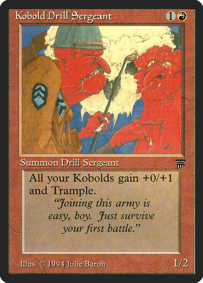Kobold Drill Sergeant [Legends] - Devastation Store | Devastation Store