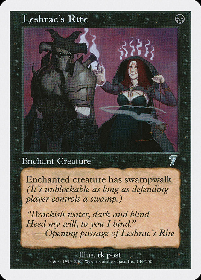 Leshrac's Rite [Seventh Edition] | Devastation Store