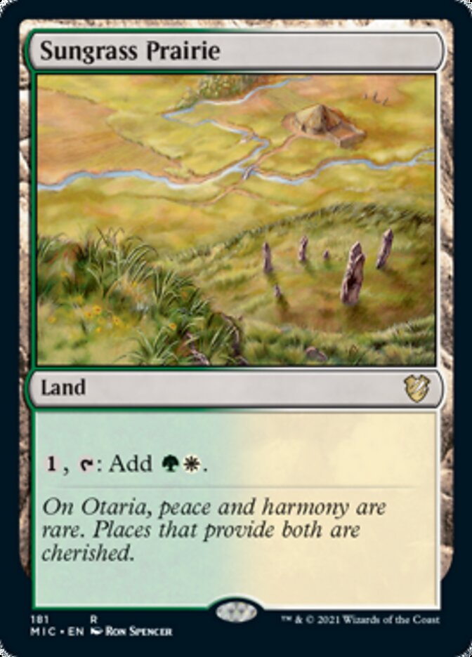 Sungrass Prairie [Innistrad: Midnight Hunt Commander] | Devastation Store