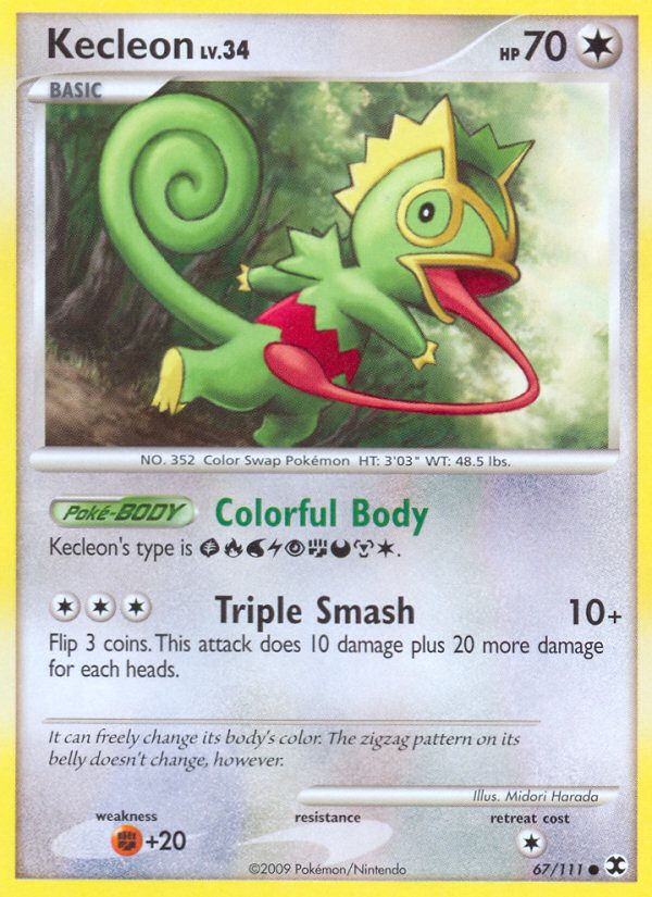 Kecleon (67/111) [Platinum: Rising Rivals] | Devastation Store