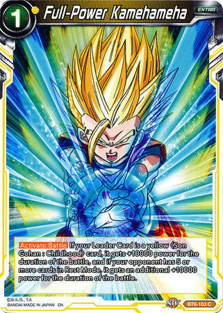 Full-Power Kamehameha [BT6-103] | Devastation Store