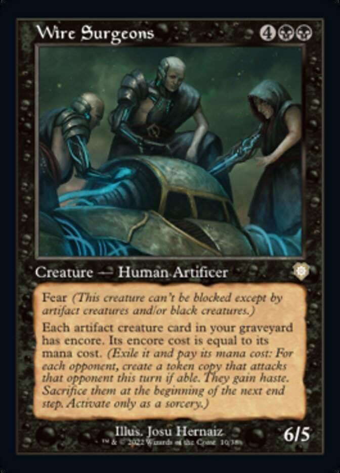 Wire Surgeons (Retro) [The Brothers' War Commander] | Devastation Store