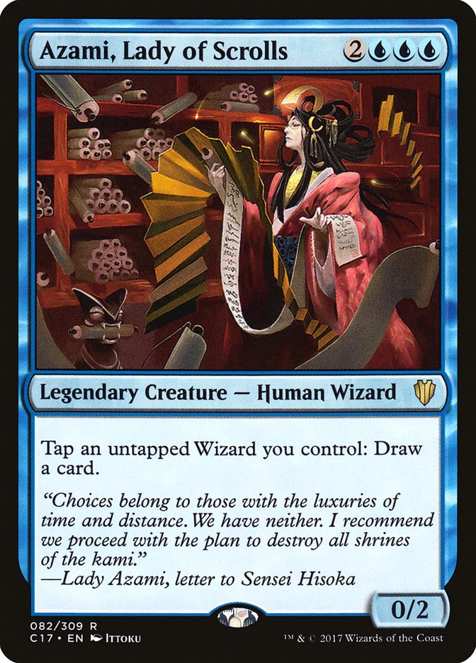 Azami, Lady of Scrolls [Commander 2017] - Devastation Store | Devastation Store