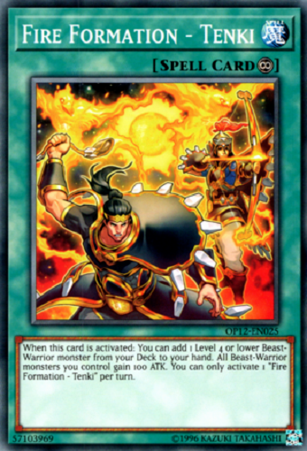 Fire Formation - Tenki [OP12-EN025] Common | Devastation Store