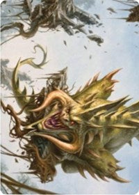 Canopy Baloth Art Card [Zendikar Rising Art Series] | Devastation Store